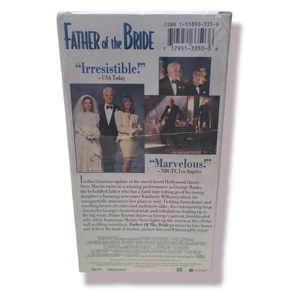 Father Of The Bride VHS Movie - Steve Martin - Brand New Factory Sealed - Picture 3 of 5